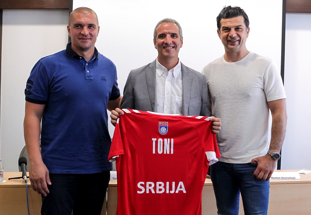 Ratko Nikolić, Toni Đerona i Dragan Škrbić (©Starsport)